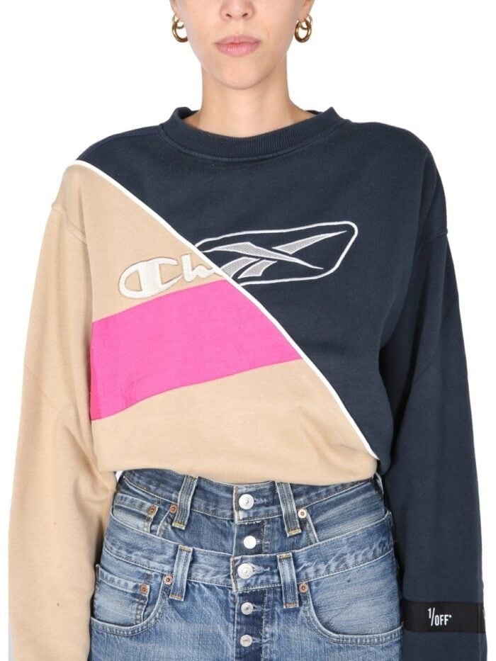 1/OFF CREW NECK SWEATSHIRT
