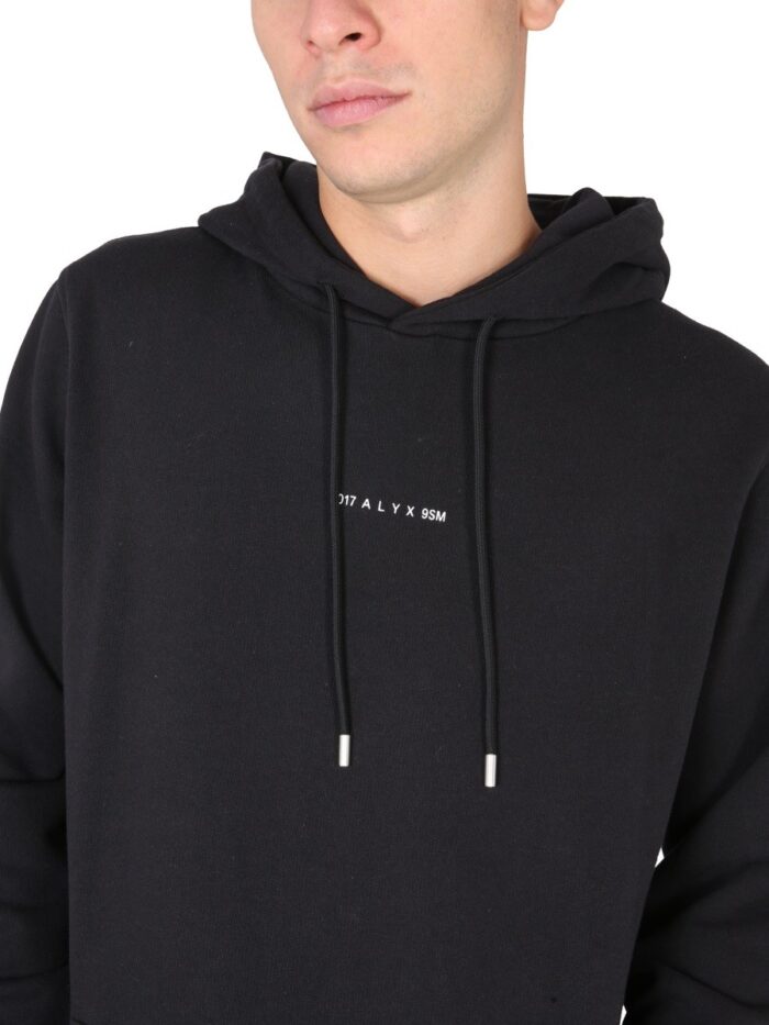 1017 ALYX 9SM FELPA CON STAMPA LOGO