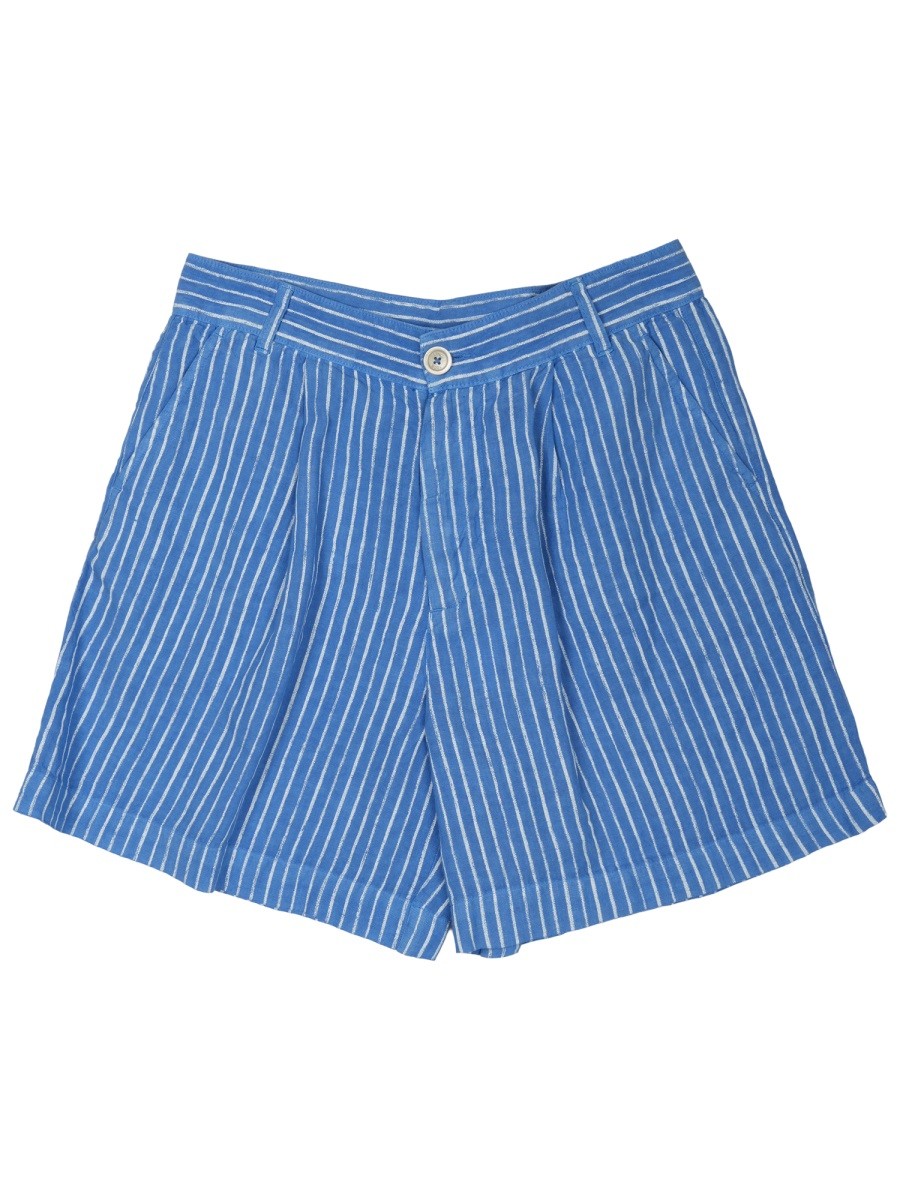 120% LINO BERMUDA A RIGHE