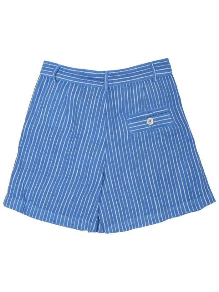 120% LINO BERMUDA A RIGHE