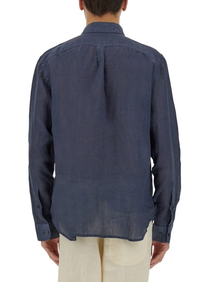 120% LINO BUTTON DOWN SHIRT