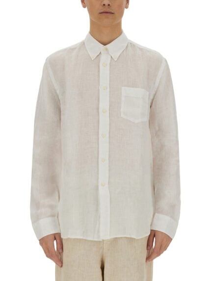120% LINO BUTTON DOWN SHIRT