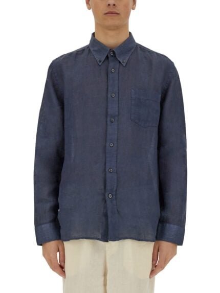 120% LINO BUTTON DOWN SHIRT