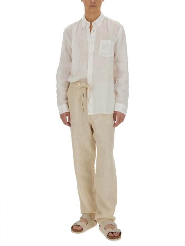 120% LINO BUTTON DOWN SHIRT