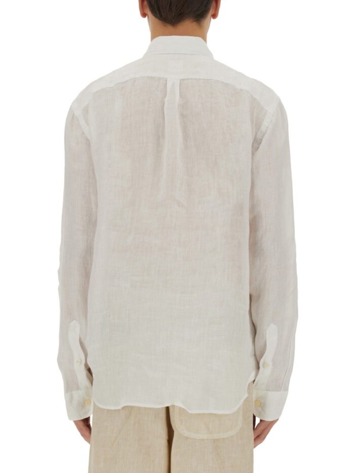 120% LINO BUTTON DOWN SHIRT