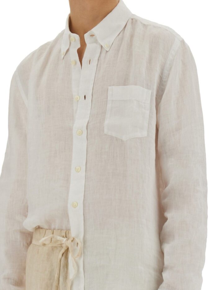 120% LINO BUTTON DOWN SHIRT