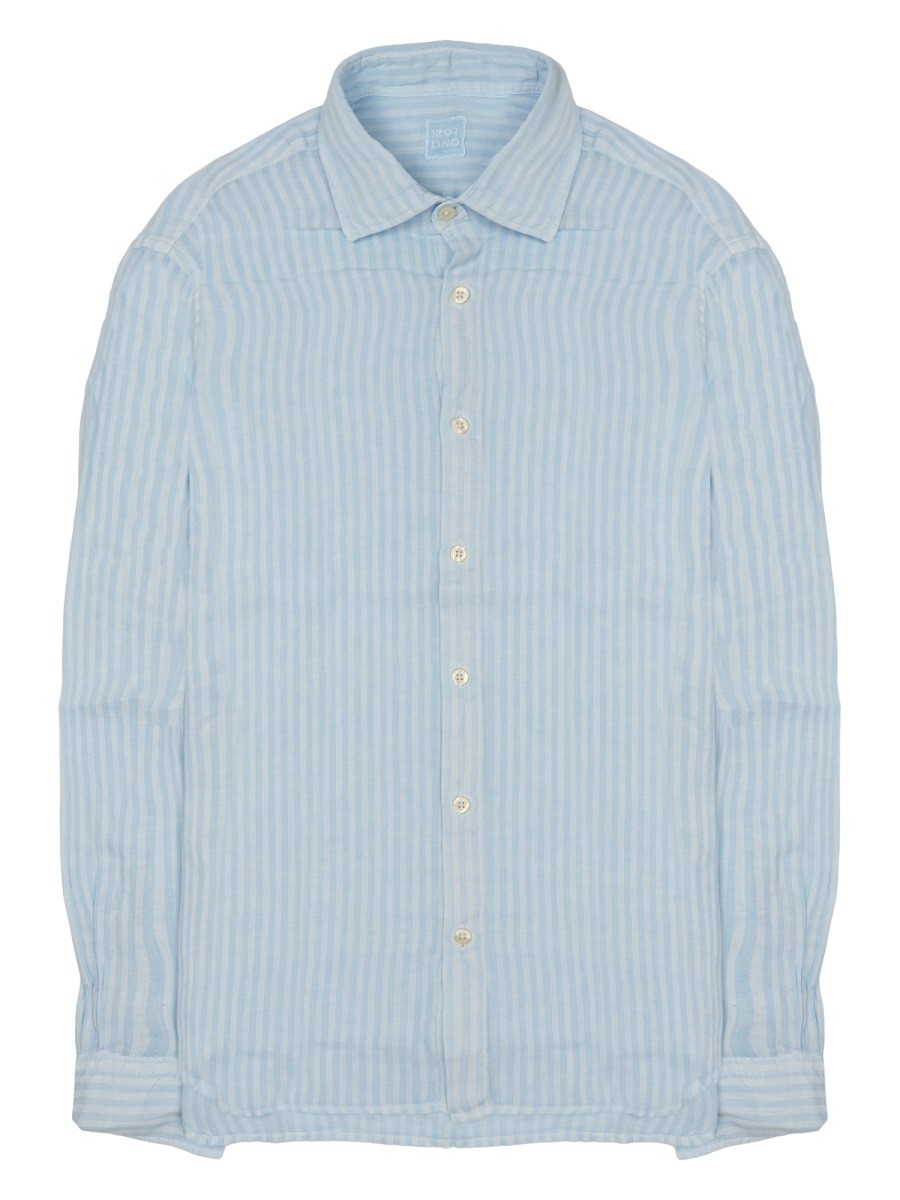 120% LINO CAMICIA IN LINO