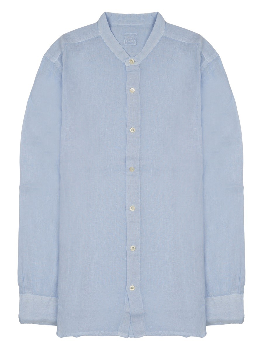 120% LINO CAMICIA IN LINO