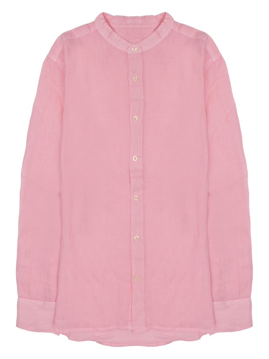 120% LINO CAMICIA IN LINO