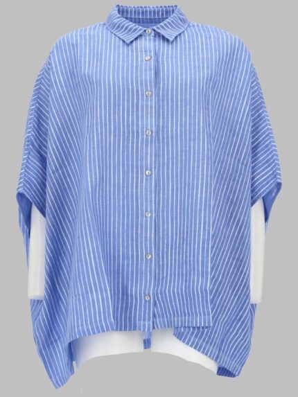 120% LINO CAMICIA OVERSIZE