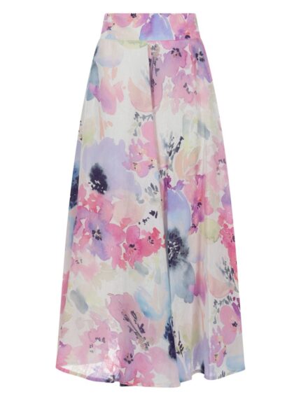 120% LINO GONNA LUNGA IN LINO