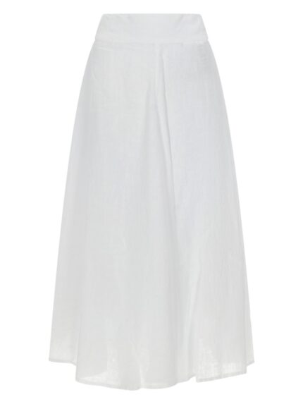 120% LINO GONNA LUNGA IN LINO