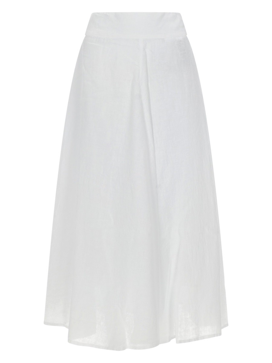 120% LINO GONNA LUNGA IN LINO