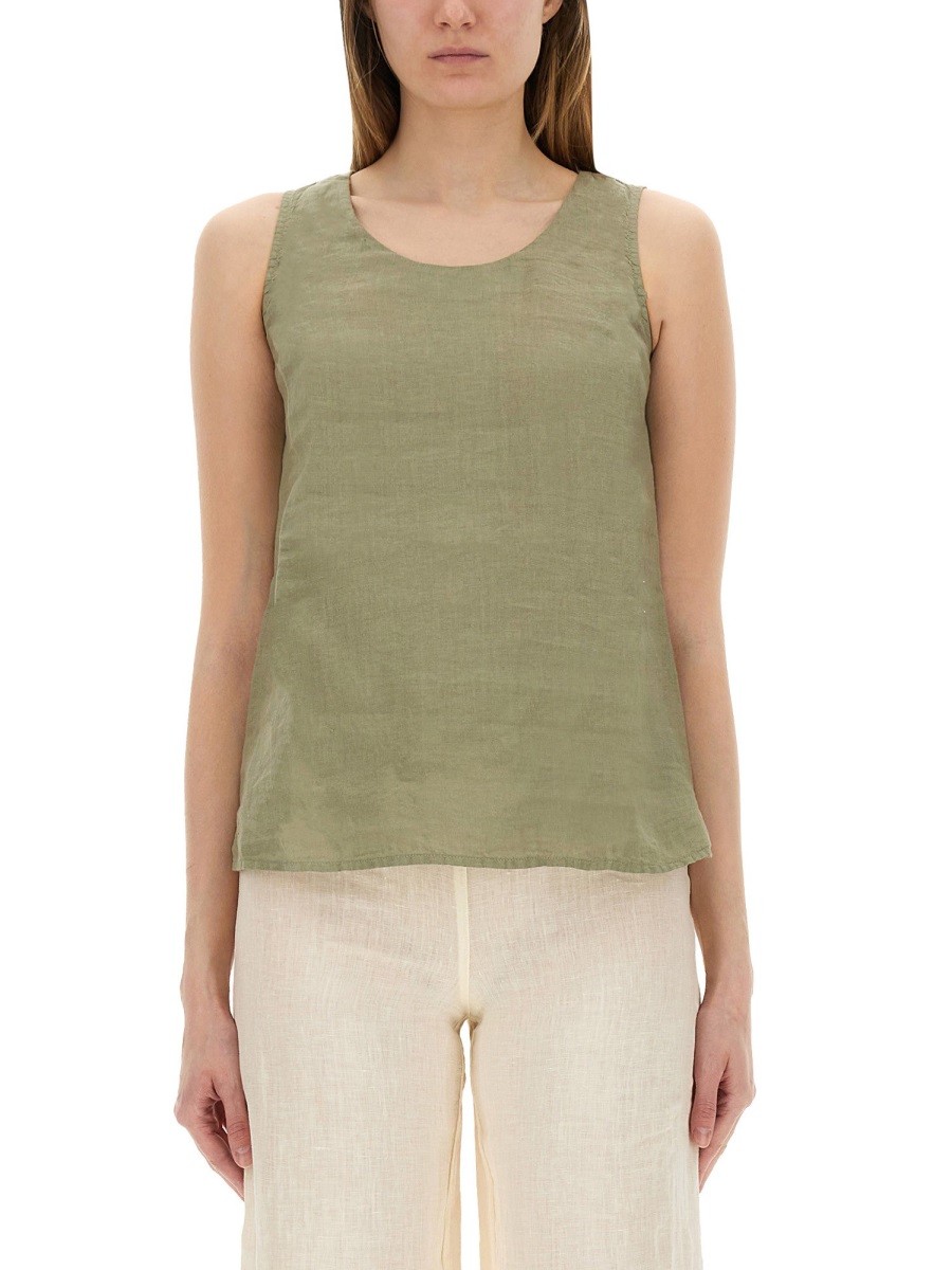 120% LINO LINEN TOP