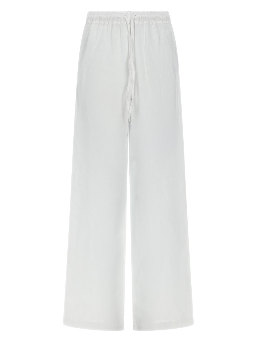 120% LINO PANTALONE AMPIO IN LINO