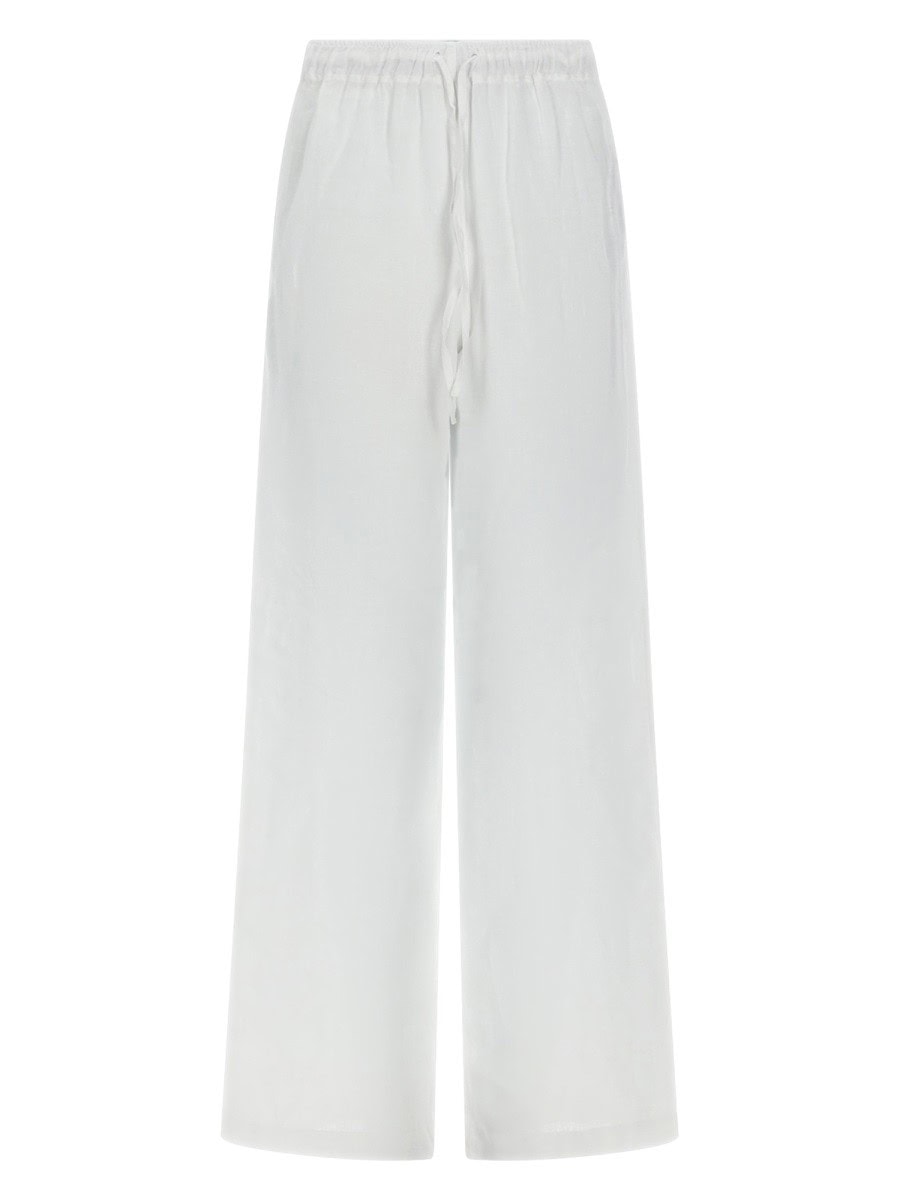 120% LINO PANTALONE AMPIO IN LINO