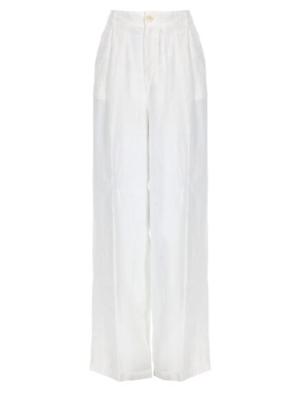 120% LINO PANTALONE IN LINO