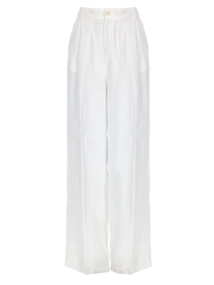 120% LINO PANTALONE IN LINO