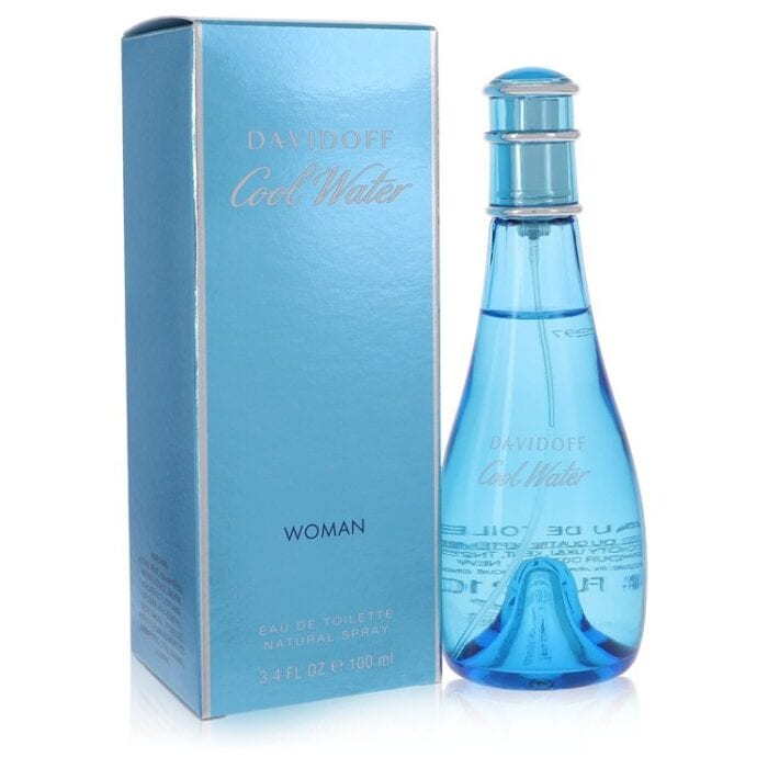 Cool Water By Davidoff - Eau De Toilette Spray 1/2 Oz