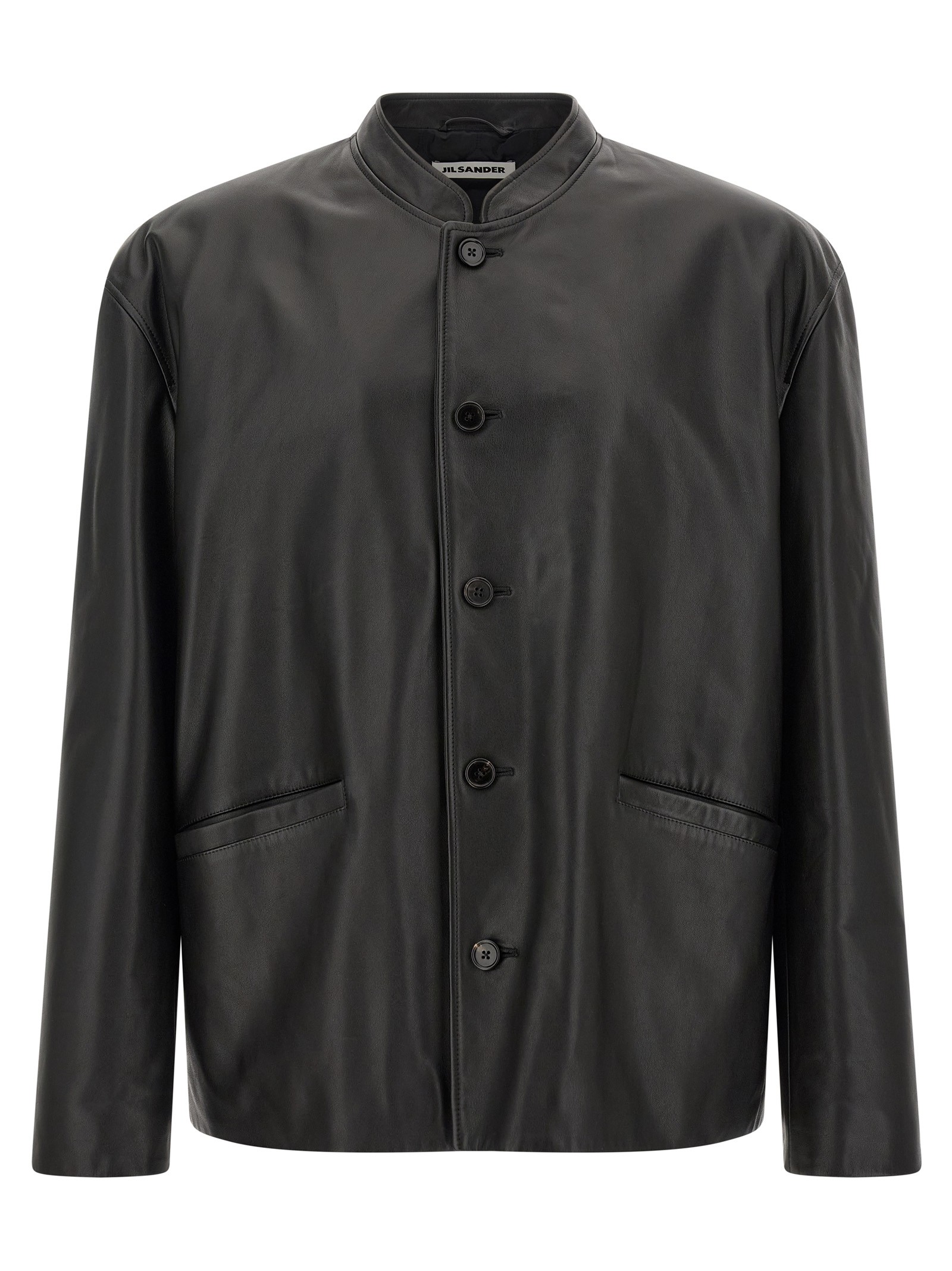 JIL SANDER '145' Leather Jacket