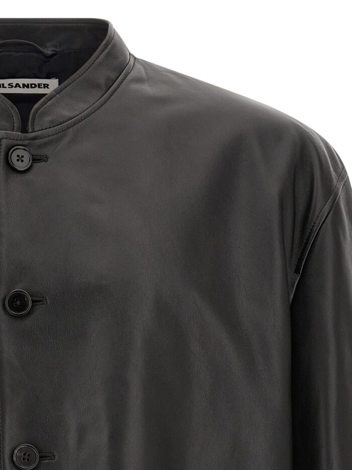 JIL SANDER '145' Leather Jacket