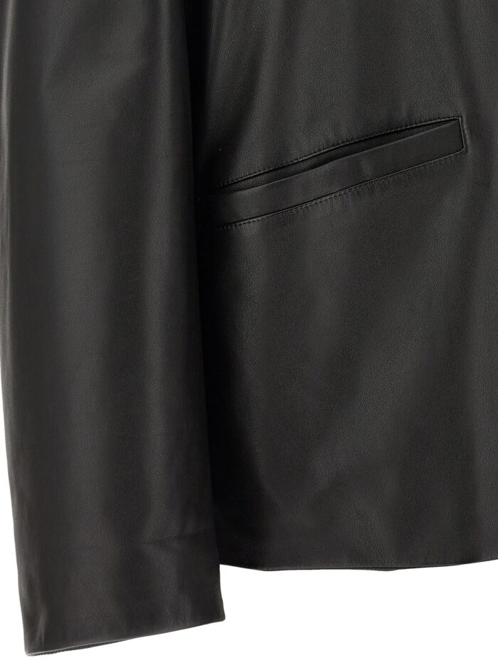 JIL SANDER '145' Leather Jacket