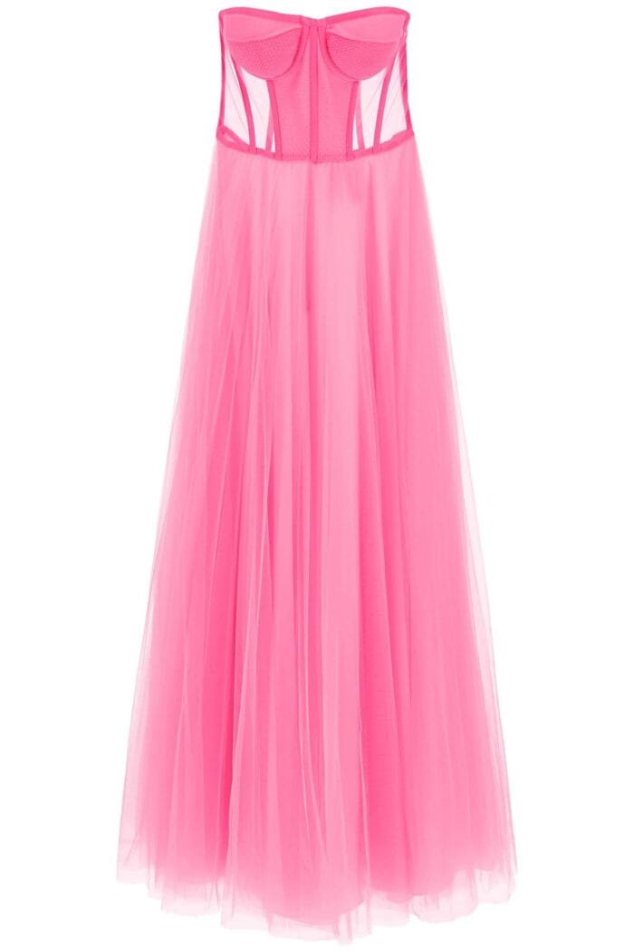 1913 Dresscode Tulle Long Bustier Dress