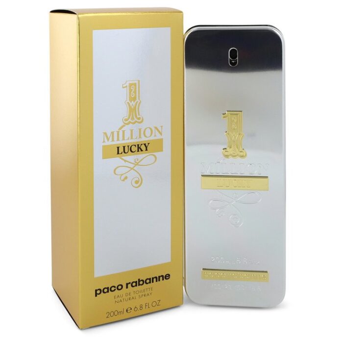 1 Million Lucky By Paco Rabanne - Eau De Toilette Spray 6.8 Oz - Image 1