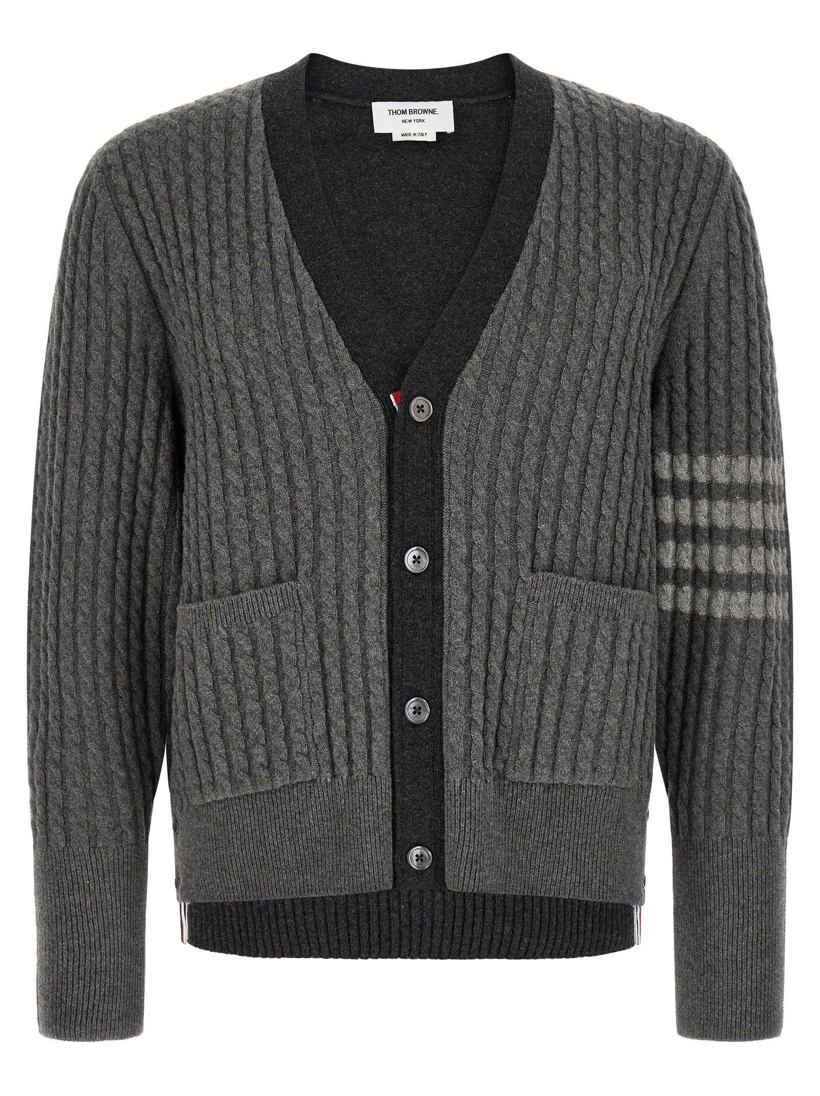 THOM BROWNE 2-in-1 Trompe L'œil Cardigan
