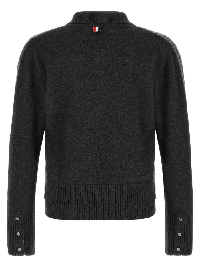 THOM BROWNE 2-in-1 Trompe L'oeil Polo Shirt