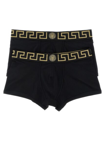 Versace 2-pack Boxer Trunk 'Greca' Pattern