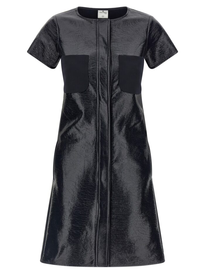 COURREGES '2-Pocket Vinyl' Dress