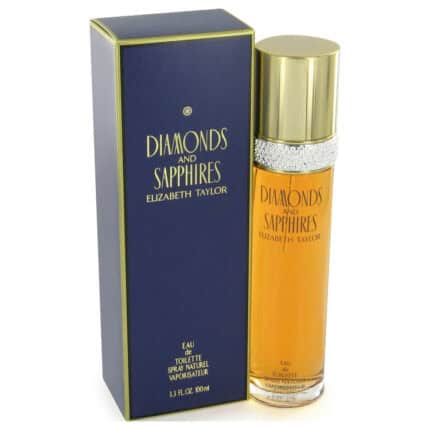 DIAMONDS & Sapphires By Elizabeth Taylor - Eau De Toilette Spray 1 Oz