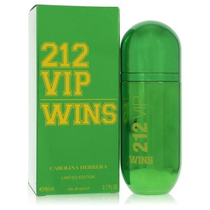 212 Vip Wins By Carolina Herrera - Eau De Parfum Spray (Limited Edition) 2.7 Oz