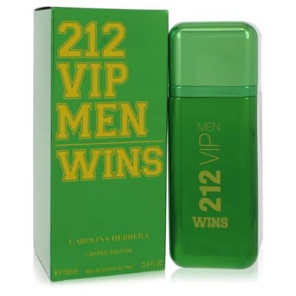 212 Vip Wins By Carolina Herrera - Eau De Parfum Spray (Limited Edition) 3.4 Oz