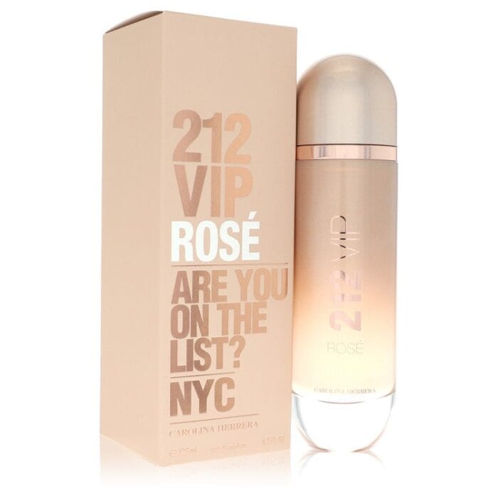 212 VIP Rose By Carolina Herrera - Eau De Parfum Spray 4.2 Oz