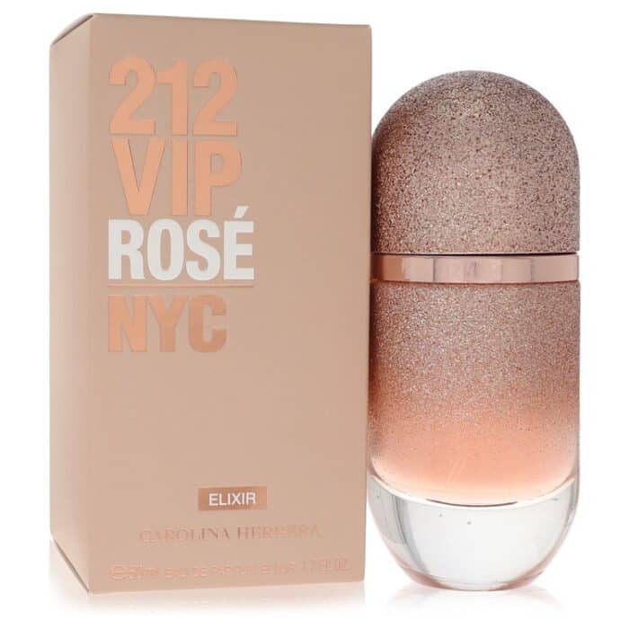 212 Vip Rose Elixir By Carolina Herrera - Eau De Parfum Spray 1.7 Oz