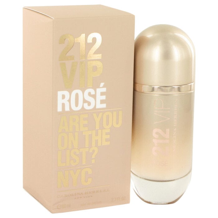 212 VIP Rose By Carolina Herrera - Eau De Parfum Spray 2.7 Oz