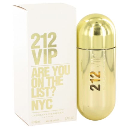 212 Vip By Carolina Herrera - Eau De Parfum Spray 2.7 Oz