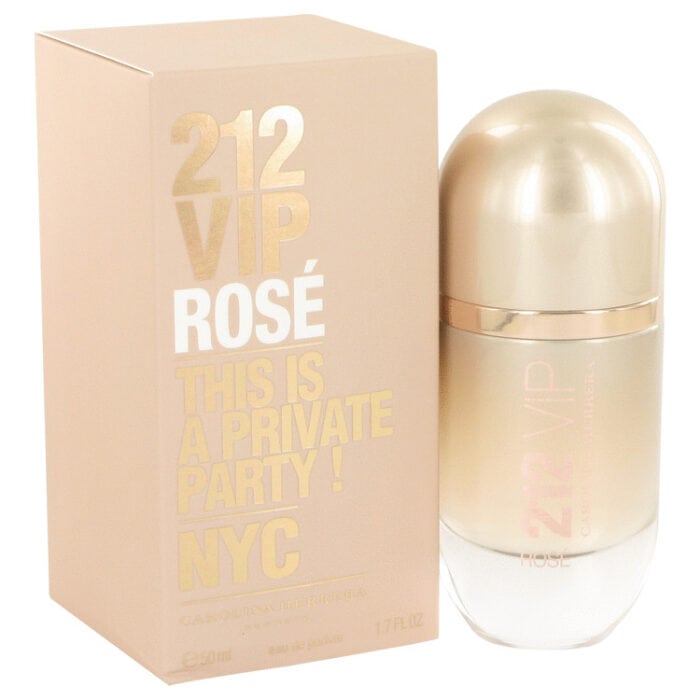 212 VIP Rose By Carolina Herrera - Eau De Parfum Spray 1.7 Oz