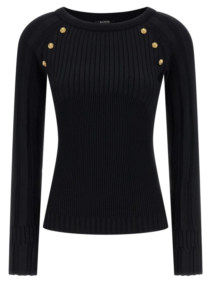 balmain 3 buttons sweater Balmain 3 Buttons Sweater