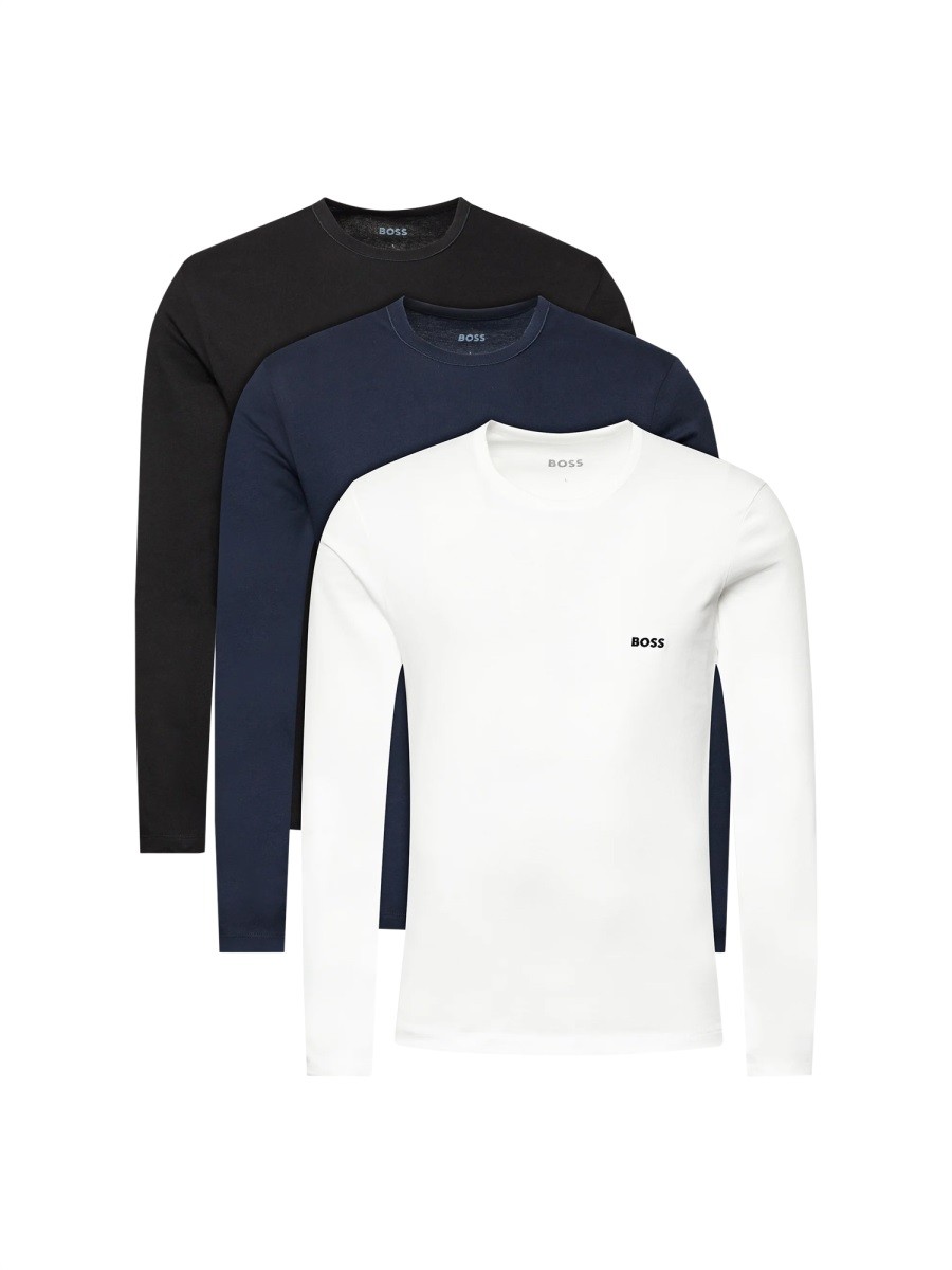 Boss 3-PACK MAGLIETTE INTIME CON LOGO