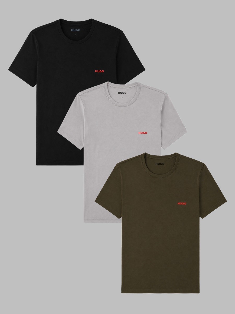 Hugo 3-Pack T-Shirt Con Logo