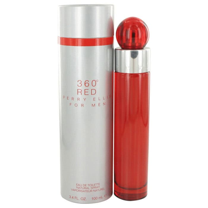 Perry Ellis 360 Red By Perry Ellis - Eau De Toilette Spray 3.4 Oz