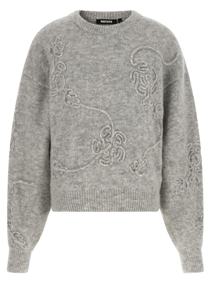 rotate birger christensen '3d flower' sweater ROTATE BIRGER CHRISTENSEN '3D Flower' Sweater