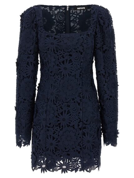 ROTATE BIRGER CHRISTENSEN '3D Lace Ls Mini' Dress