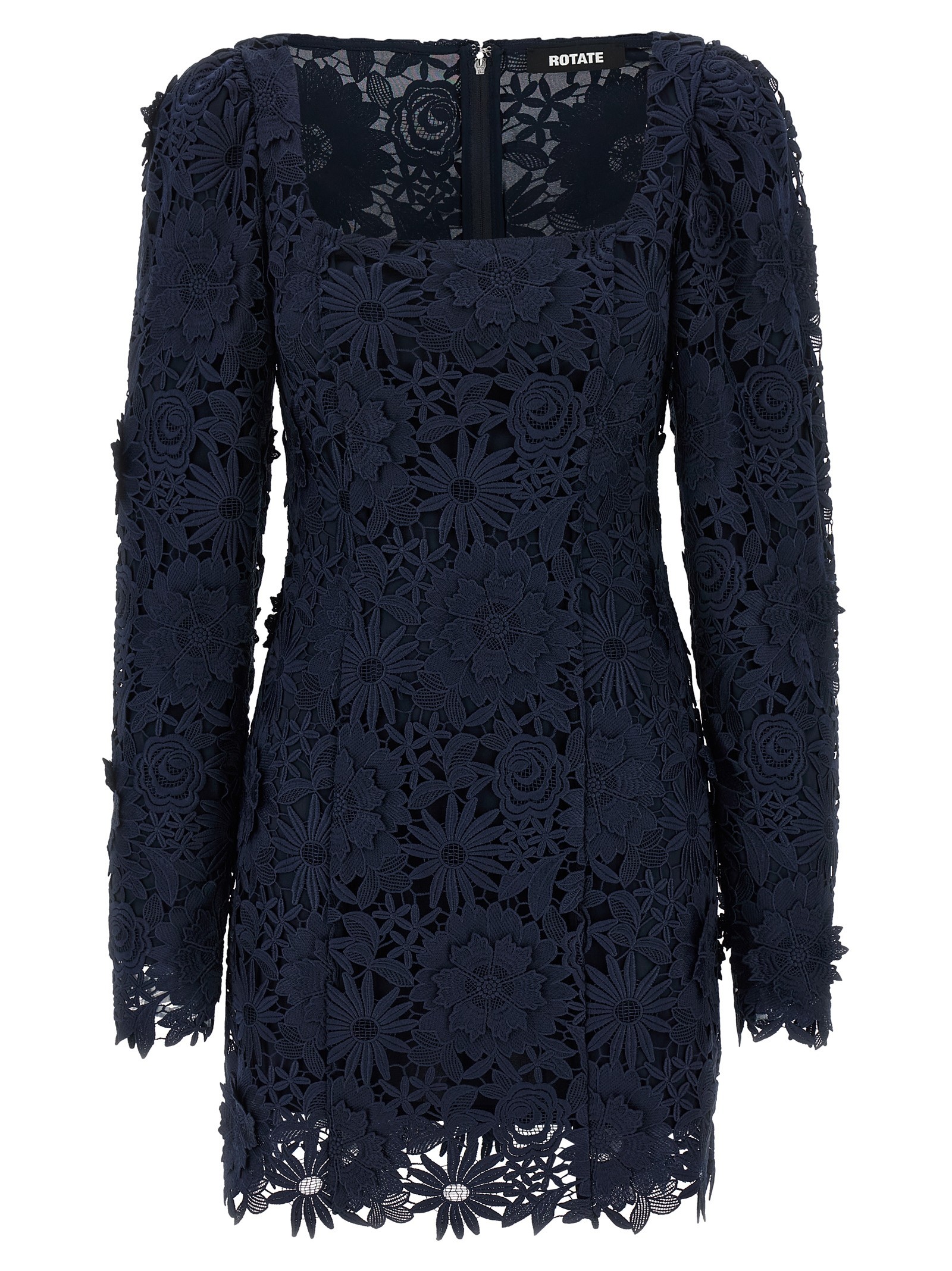 ROTATE BIRGER CHRISTENSEN '3D Lace Ls Mini' Dress