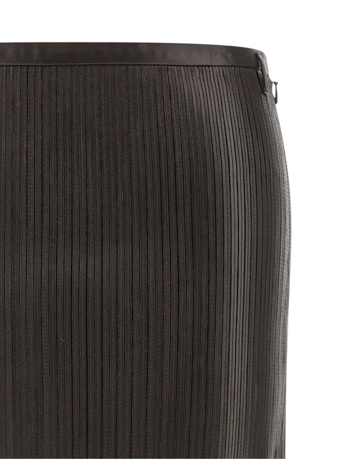 TOM FORD 3D Ribbed Skirt