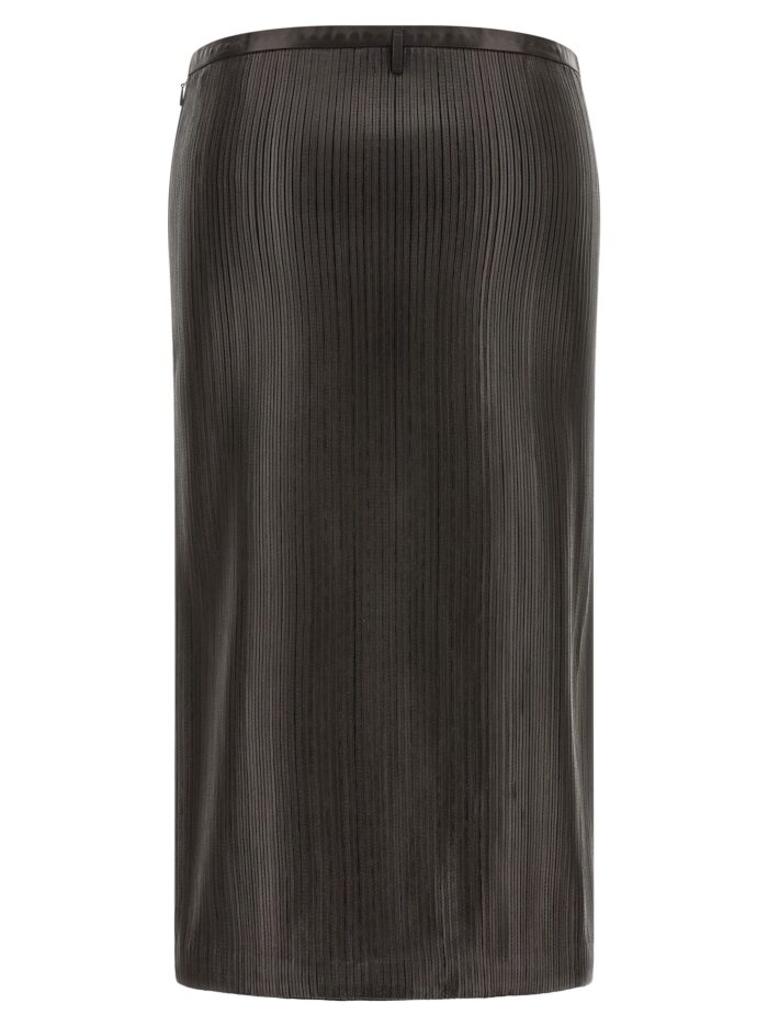 TOM FORD 3D Ribbed Skirt