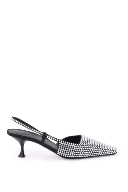 3juin Slingback Pumps With Crystals